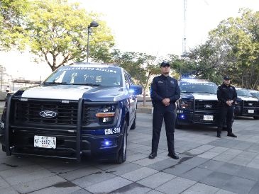 Las patrullas y el equipo táctico fue adquirido por el Gobierno de Guadalajara con una inversión de 62 millones 875 mil 685.76 pesos. ESPECIAL