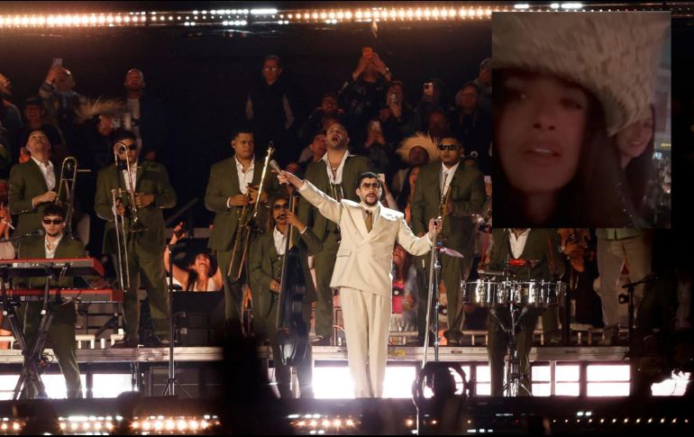 La actriz originaria de Veracruz acudió al show y vivió de cerca la energía del espectáculo. EFE/ Sáshenka Gutiérrez/INSTAGRAM/@salmahayek