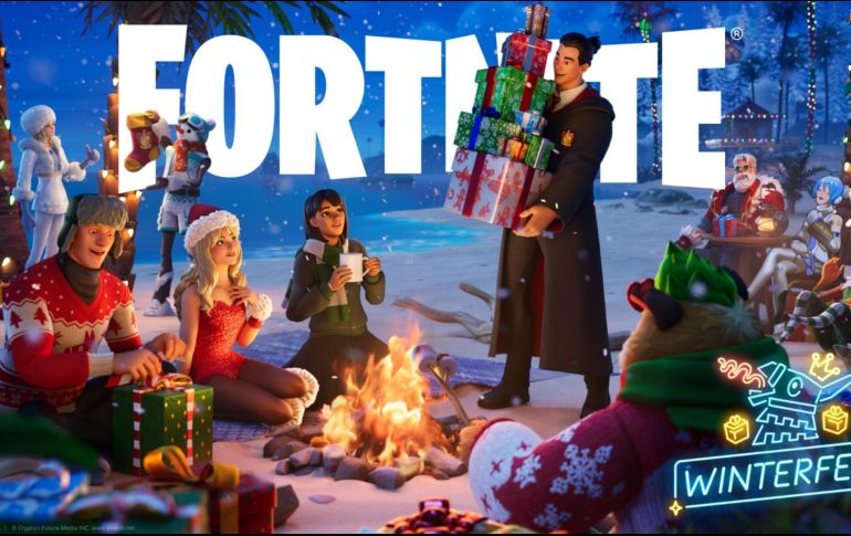 Fortnite publicó algunas pistas de las sorpresas que llegarían con el Festival de Invierno de este año. X/@Fortnite