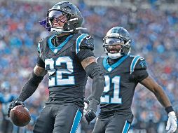 Lathan Ransom (#22) interceptó un pase de Baker Mayfield sobre el final para asegurar el triunfo. AFP