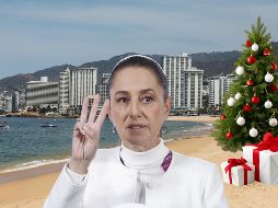 Claudia Sheinbaum descansará después de Navidad y de Año Nuevo. ESPECIAL, EFE / S. Gutiérrez y EFE / ARCHIVO