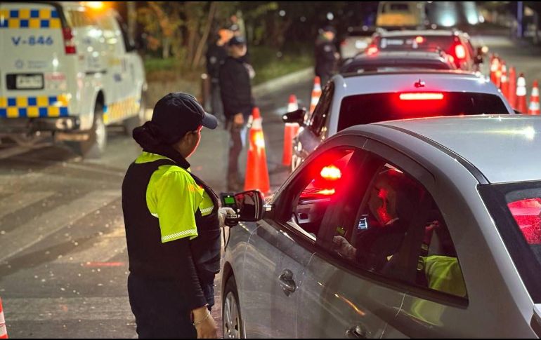 El Operativo Salvando Vidas es una estrategia de seguridad vial enfocada en prevenir accidentes, lesiones graves y fallecimientos relacionados con la conducción bajo los efectos del alcohol. ESPECIAL / Secretaría de Seguridad Jalisco