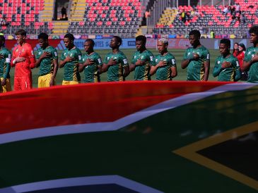 La Selección de Sudáfrica logró su clasificación a la Copa Africana de Naciones tras finalizar en el primer lugar del Grupo K durante la fase eliminatoria de 2024. AFP / ARCHIVO