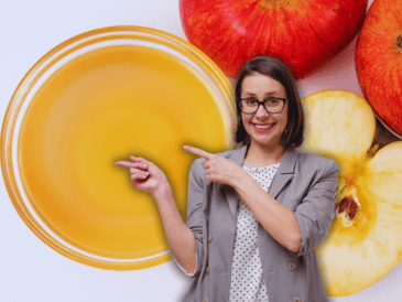 El vinagre de manzana ese elabora a partir de la fermentación del azúcar de las manzanas con alcohol; en este proceso, ciertas bacterias se convierten en ácido acético. ESPECIAL /  CANVA