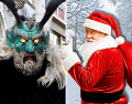 En diciembre la figura de Krampus reaparece en relatos festividades y representaciones culturales. CANVA / ESPECIAL