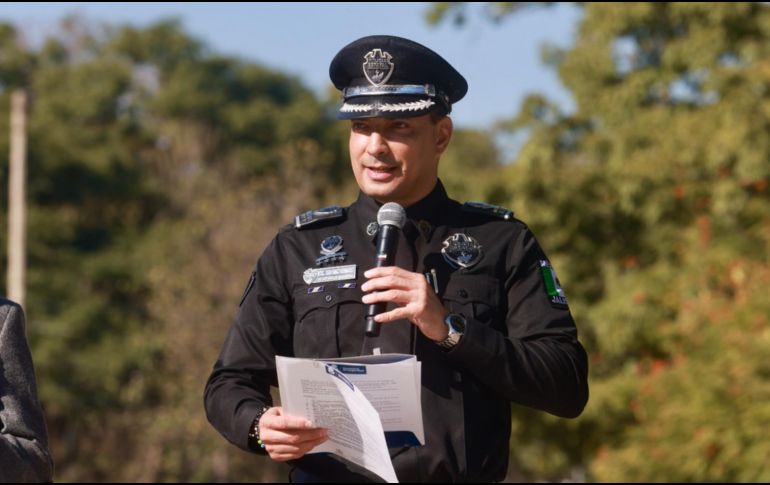 El secretario precisó que la meta es contar con entre dos y tres generaciones de nuevos policías al año, lo que permitiría alcanzar un crecimiento aproximado de 500 elementos anuales entre todas las corporaciones. CORTESÍA/ Gobierno de Jalisco