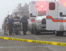 Galveston, una isla turística conocida por sus playas, se encontraba bajo condiciones de niebla durante la tarde del lunes. AP
