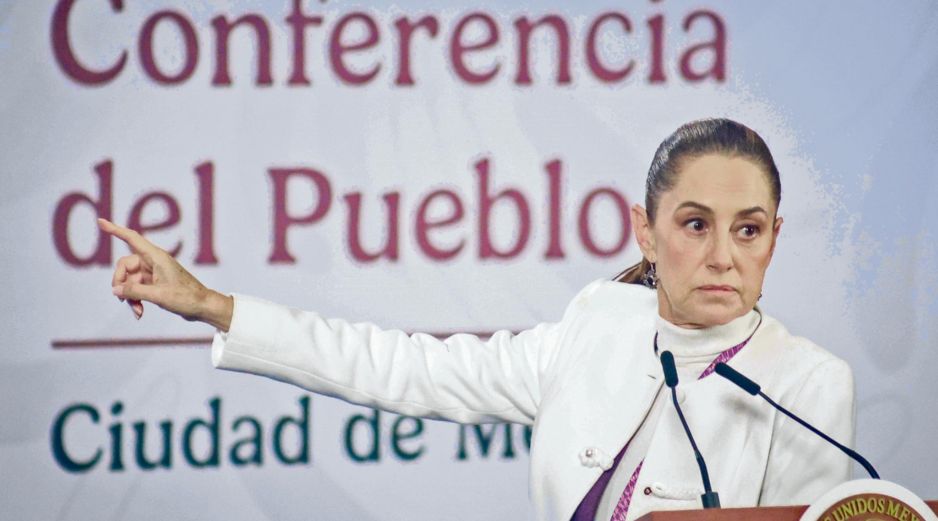 Claudia Sheinbaum dijo que el próximo año se implementará un esquema para atender denuncias de corrupción. SUN