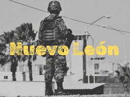 Las autoridades de Monterrey aseguraron un arma larga, un arma corta, dos cargadores, siete cartuchos útiles, 44 bolsas con droga cristal. SUN/ARCHIVO