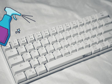 Consejos para limpiar el teclado de la computadora. UNSPLASH / B. NATANAEL