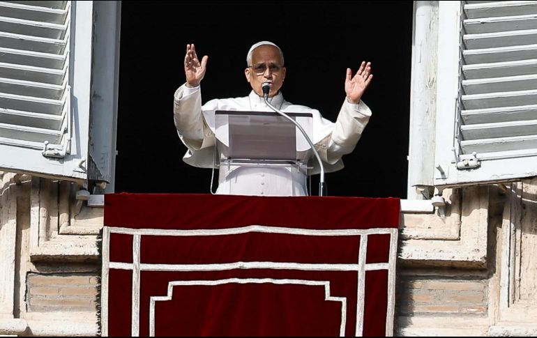 El líder de la Iglesia católica manifestó su esperanza de que este llamado sea escuchado y se traduzca en un día sin guerra. EFE/ANGELO CARCONI