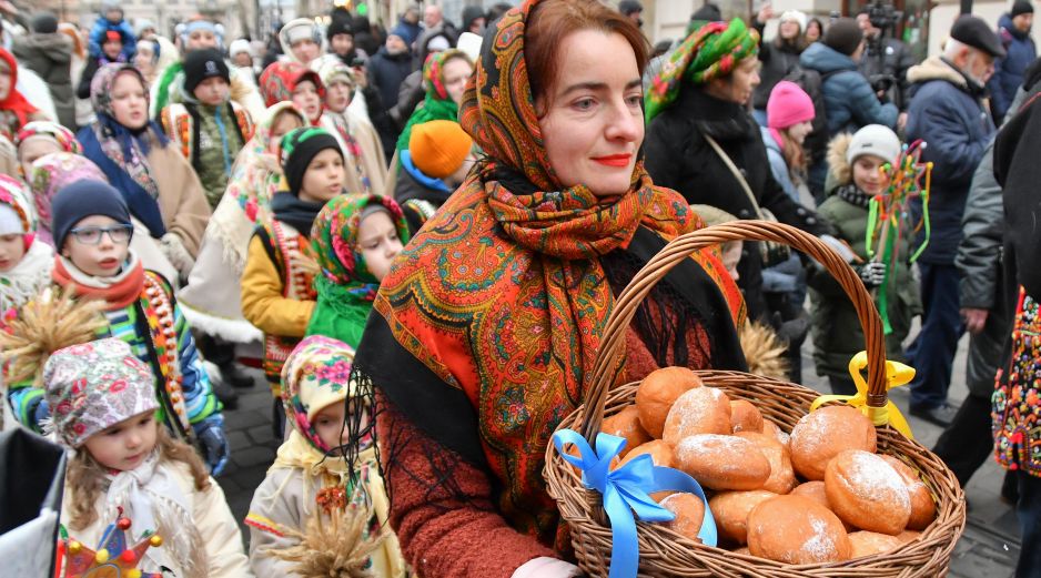 La Leópolis de Ucrania fue una de las ciudades que tuvieron que introducir cortes de luz drásticos. EFE/EPA/M.Tys