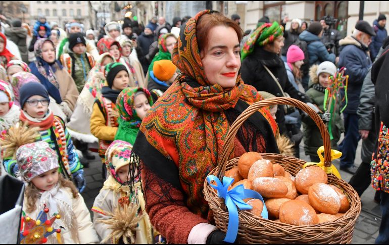 La Leópolis de Ucrania fue una de las ciudades que tuvieron que introducir cortes de luz drásticos. EFE/EPA/M.Tys