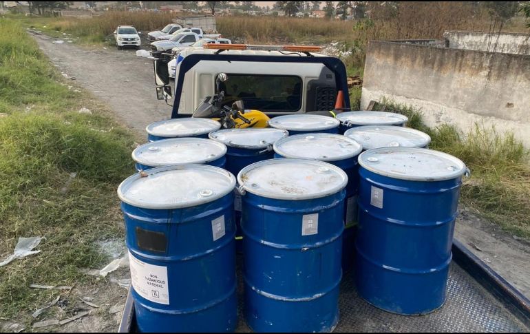 Los objetos recuperados quedaron bajo resguardo del Ministerio Público. CORTESÍA