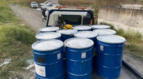 Los objetos recuperados quedaron bajo resguardo del Ministerio Público. CORTESÍA