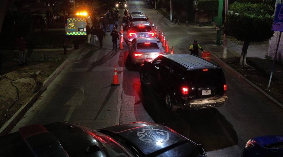 Desde el 12 de diciembre a la fecha, la Policía Vial ha aplicado un total de 47 mil 600 pruebas de alcoholimetría. ESPECIAL / Policía Vial