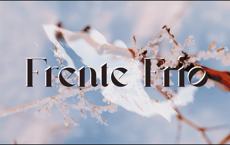 La probabilidad de nieve, aguanieve o lluvia engelante se concentrará en ciertas áreas altas de México. ESPECIAL