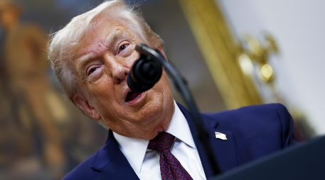 El mandatario estadounidense afirmó que revisará el plan de paz con Zelenski antes de que pueda aplicarse. EFE/ARCHIVO