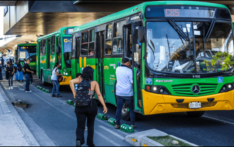 Jalisco prepara un ajuste al transporte público en el AMG como parte de una estrategia de movilidad. EL INFORMADOR/ARCHIVO
