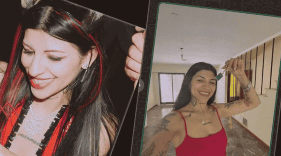 En medio de tanto escándalo mediático, Cazzu compartió una foto en la que aparece sonriente con unas llaves en mano. ESPECIAL/IG/@Cazzu