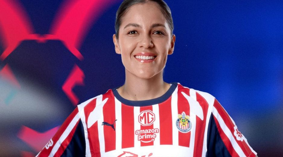 La oriunda de Tampico, Tamaulipas, llega a Chivas con un currículum envidiable que incluye seis títulos de la Liga MX Femenil. X/ @Chivas