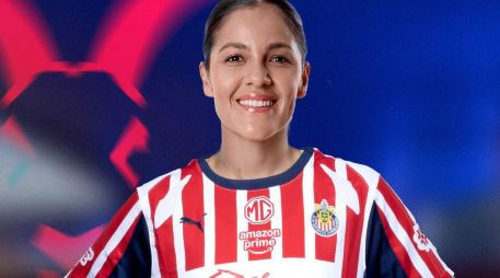 La oriunda de Tampico, Tamaulipas, llega a Chivas con un currículum envidiable que incluye seis títulos de la Liga MX Femenil. X/ @Chivas