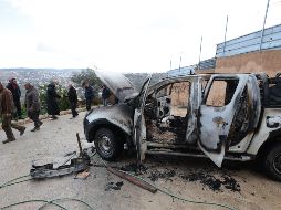 La inacción tanto policial como judicial es habitual cuando se trata de violencia de colonos israelíes. EFE/A. Badarneh
