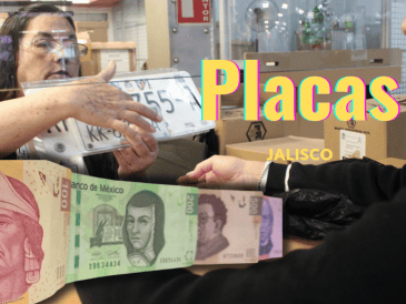 Las personas que circulen con placas obsoletas el próximo año podrán recibir sanciones por parte de las autoridades. ESPECIAL/Gobierno de Jalisco