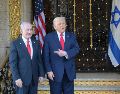 Trump respaldó públicamente a Netanyahu mientras continúan las negociaciones clave sobre el futuro de la franja de Gaza. EFE/Oficina del primer ministro