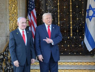 Trump respaldó públicamente a Netanyahu mientras continúan las negociaciones clave sobre el futuro de la franja de Gaza. EFE/Oficina del primer ministro