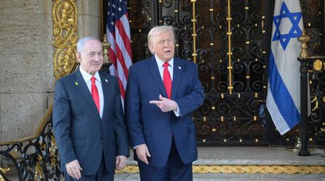 Trump respaldó públicamente a Netanyahu mientras continúan las negociaciones clave sobre el futuro de la franja de Gaza. EFE/Oficina del primer ministro