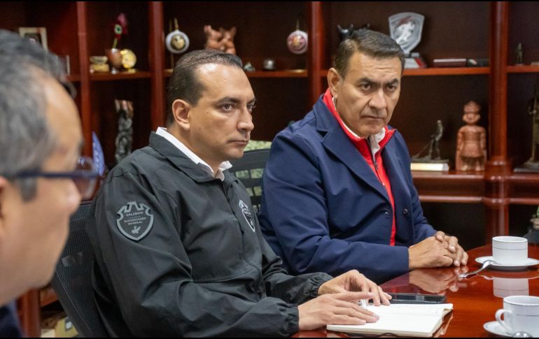 A partir de hoy, se celebrarán reuniones diarias de seguridad con la participación de los tres niveles de Gobierno. ESPECIAL / Gobierno de Jalisco
