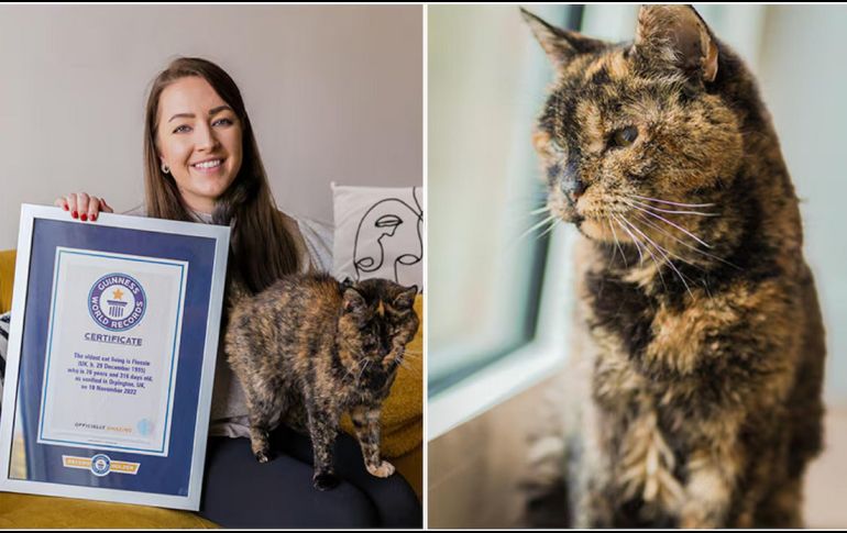 Tras cumplir tres décadas de vida este lunes, Flossie reafirmó su título en el Libro Guinness. ESPECIAL / Guinness World Record