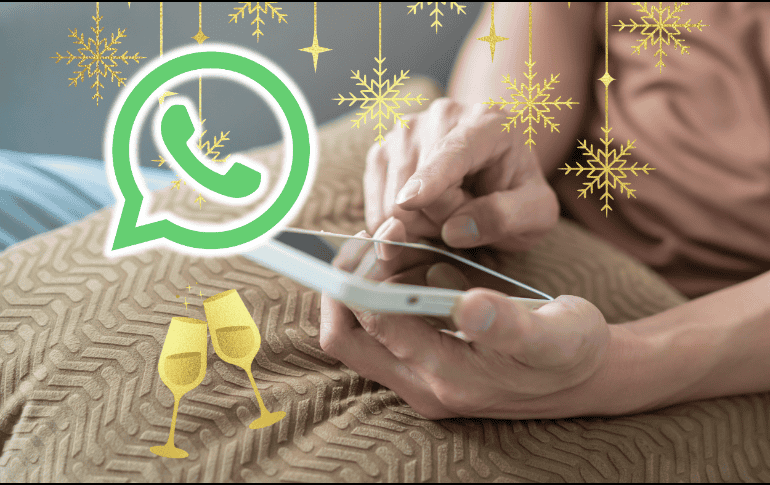 El cambio de año suele estar acompañado de saludos, agradecimientos y mensajes de bienvenida para lo que está por comenzar. ESPECIAL/Canva