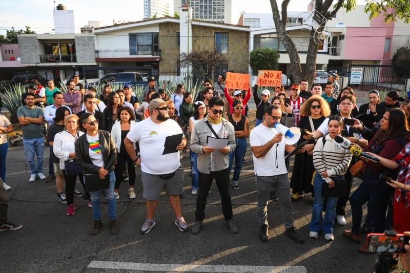  Los manifestantes demandaron la evaluación del impacto en los ingresos familiares y la percepción de la calidad del transporte público. EL INFORMADOR / J. ACOSTA&nbsp;