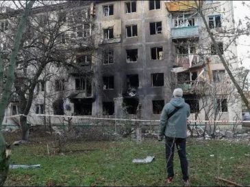 Entre enero y noviembre de este año, más de 2 mil 300 civiles ucranianos fallecieron y más de 11 mil resultaron heridos. EFE/ Archivo