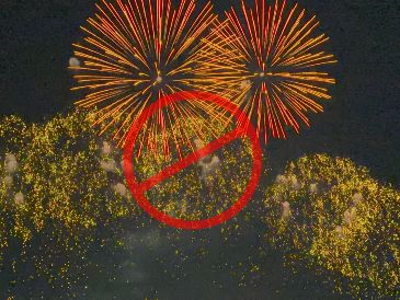 La norma, que entró en vigor el pasado día 1, prohíbe el uso de material pirotécnico a menos de 250 metros de hospitales, residencias de ancianos, centros de acogida o rescate de animales, zoológicos o reservas naturales. ESPECIAL / CANVA