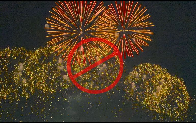 La norma, que entró en vigor el pasado día 1, prohíbe el uso de material pirotécnico a menos de 250 metros de hospitales, residencias de ancianos, centros de acogida o rescate de animales, zoológicos o reservas naturales. ESPECIAL / CANVA