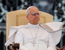 León XIV, elegido pontífice el pasado mayo tras el fallecimiento de Francisco, ha presidido en el templo vaticano por primera vez el último acto del 2025. EFE/ G. LAMI