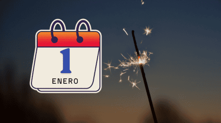 Recibir el Año Nuevo el 1 de enero es una práctica profundamente arraigada en la historia occidental. ESPECIAL/Canva