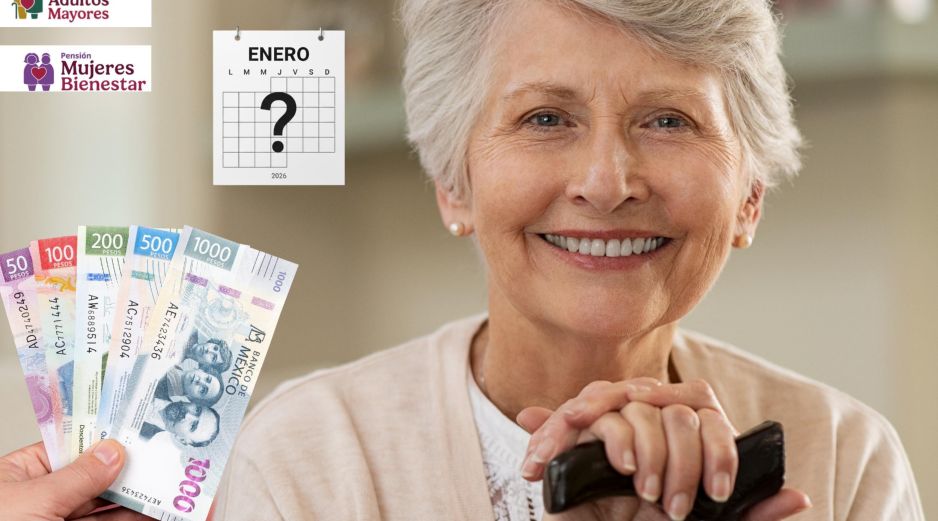 La Pensión Bienestar es uno de los programas que benefician a millones de personas en México, debido a los pagos que se realizan de manera bimestral. ESPECIAL / Programas para el Bienestar y CANVA