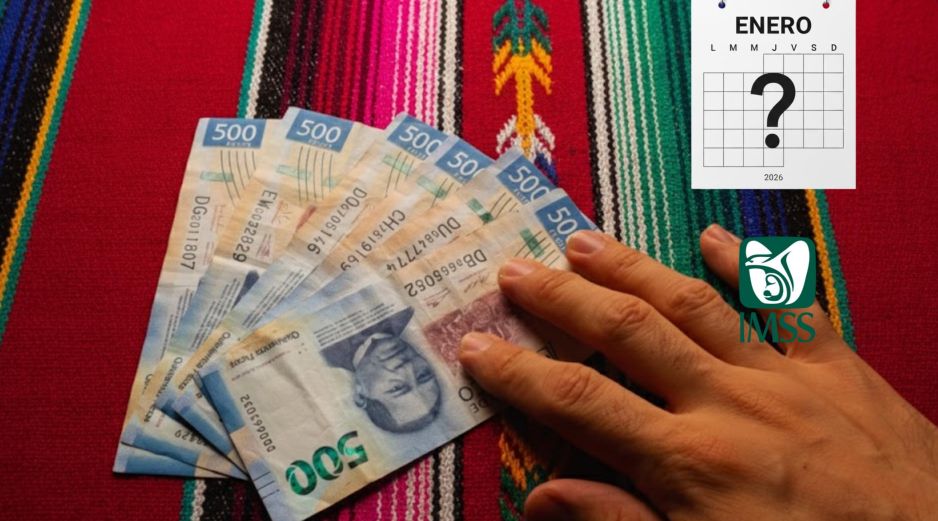 Muchas personas ya se encuentran organizando sus gastos para el arranque del año, especialmente en torno a la fecha oficial de pago de la Pensión IMSS de enero 2026. ESPECIAL / CANVA