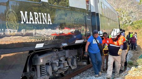El descarrilamiento del Tren Interoceánico se registró el pasado domingo en un tramo del Corredor Interoceánico del Istmo de Tehuantepec. SUN
