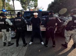 El individuo se identificó como Atemotzin “N”, de 42 años de edad. ESPECIAL/SSE