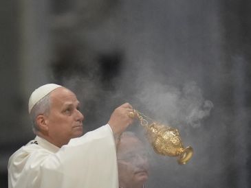 El Papa señaló que el 1 de enero marca el Día Mundial de la Paz de la Iglesia y aprovechó la ocasión para emitir una oración. AP
