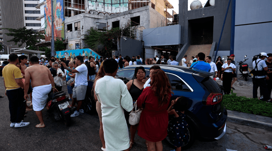 Un sismo de magnitud 6.5 en la escala Richter se registró en Guerrero a las 7:58, según informó el Servicio Sismológico Nacional. EFE/M. Hartz