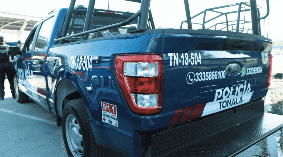 Elementos de la Policía de Tonalá implementaron un operativo de búsqueda para dar con el paradero del causante. ESPECIAL/Gobierno de Tonalá