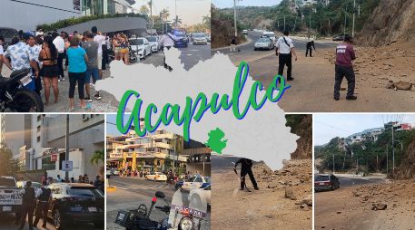 Así vivieron el sismo algunos famosos que se encontraban en Acapulco. ESPECIAL /FACEBOOK Gobierno Municipal de Acapulco