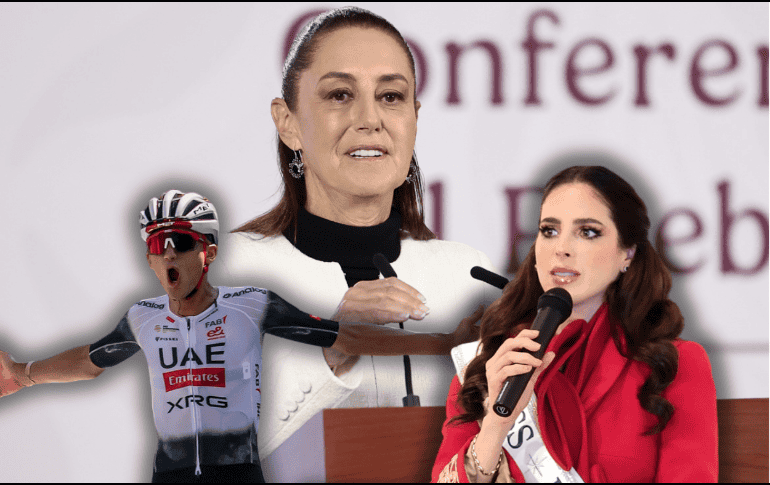 Estos son los diez personajes que sobresalieron este 2025 en México. EFE/J. Méndez/R. Hernández/J. Zorrilla