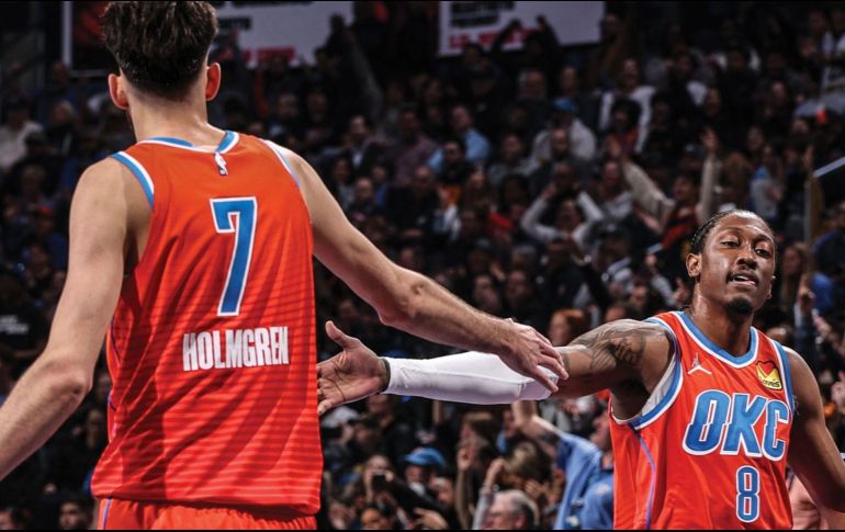 OKC está liderando la liga con un impresionante récord de 29 victorias y apenas 5 derrotas. X/@NBAPR